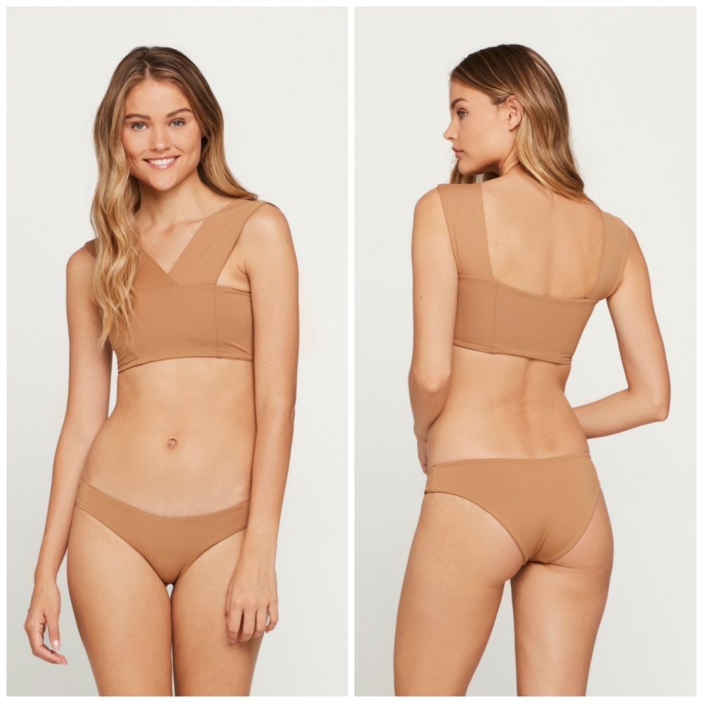 L*Space Parker Top Sandy Bottom Bikini Full Set - Picture 6 of 13